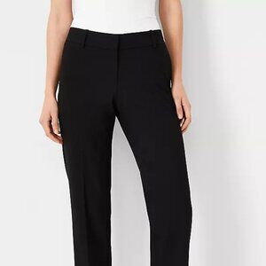 NWT - Ann Taylor Straight Dress Black Pants - Size 2 Petite